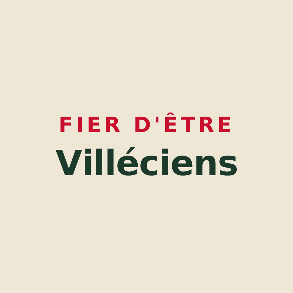 Tote bag « Fier d'être Villéciens » — design pour Villers-lès-Moivrons