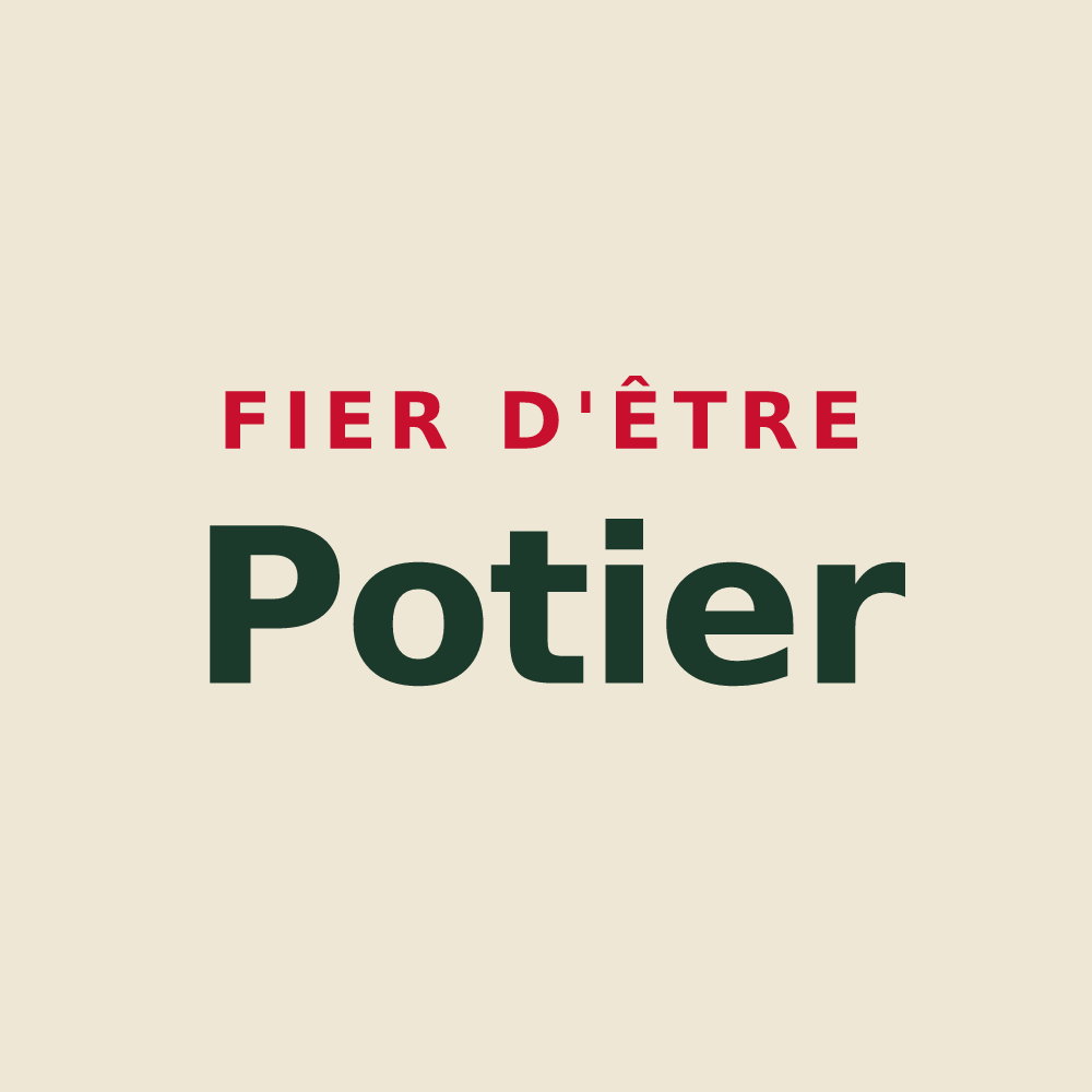 Tote bag « Fier d'être Potier » — design pour Villers-les-Pots