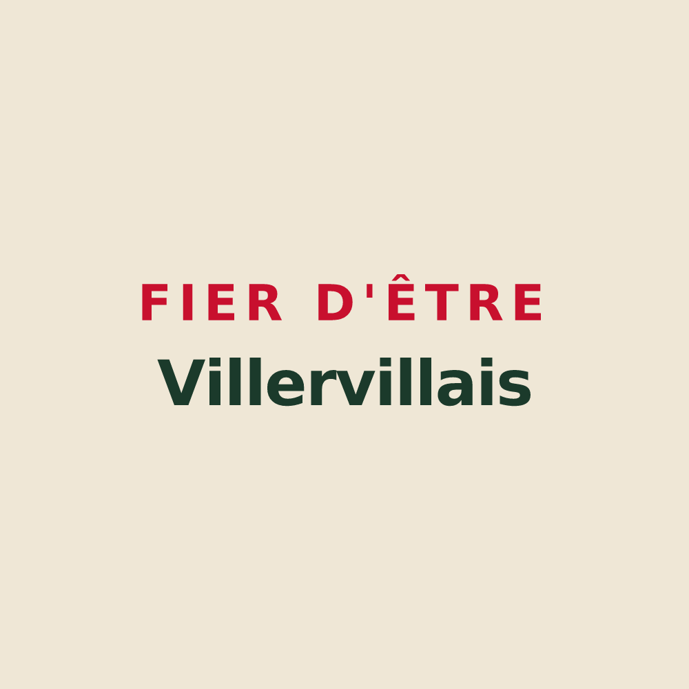 Tote bag « Fier d'être Villervillais » — design pour Villerville