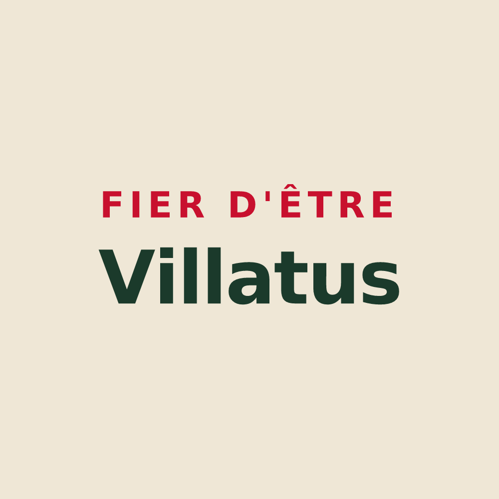 Tote bag « Fier d'être Villatus » — design pour Villes