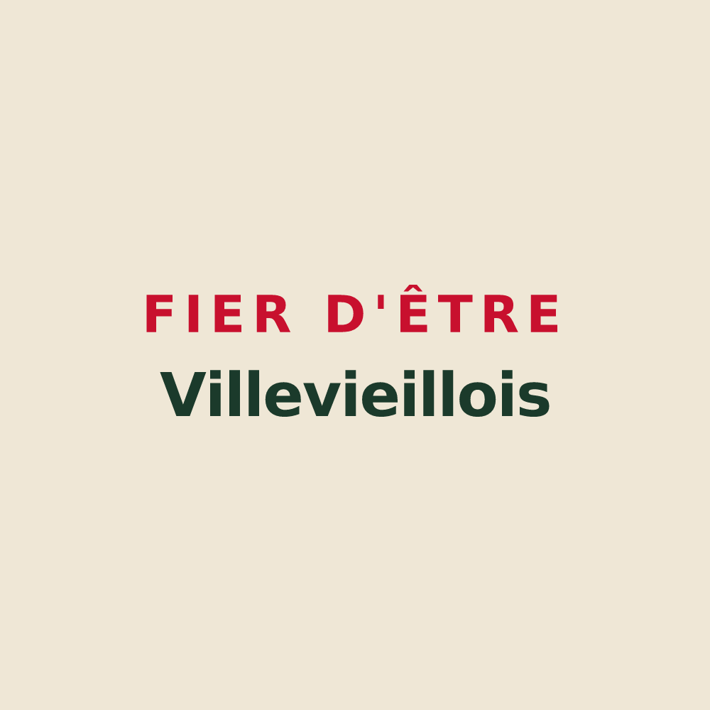 Tote bag « Fier d'être Villevieillois » — design pour Villevieille