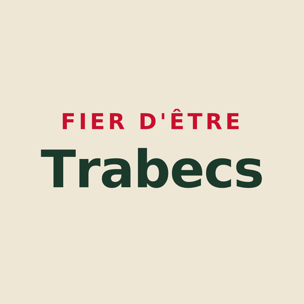Tote bag « Fier d'être Trabecs » — design pour Villey-le-Sec