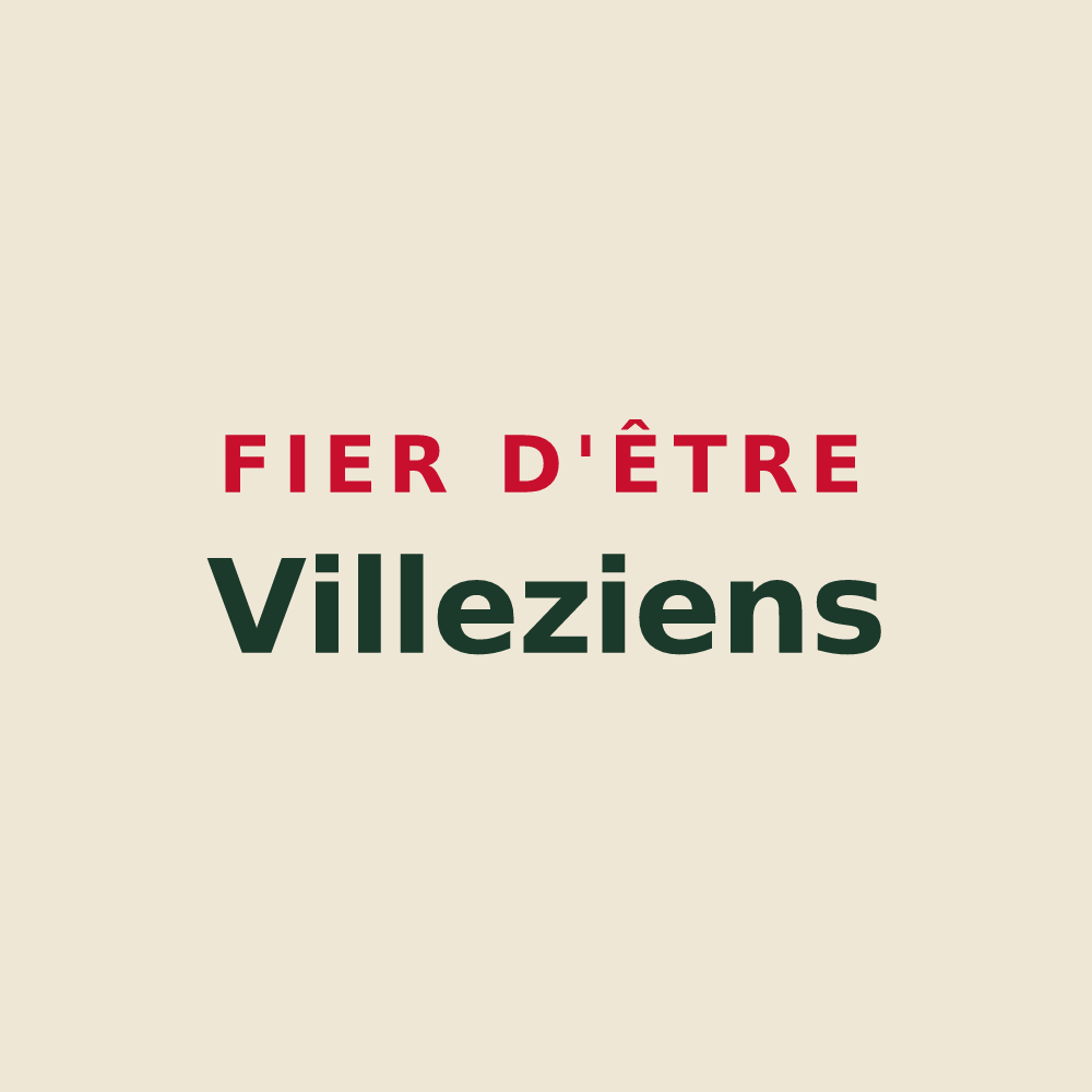 Tote bag « Fier d'être Villeziens » — design pour Villez-sur-le-Neubourg