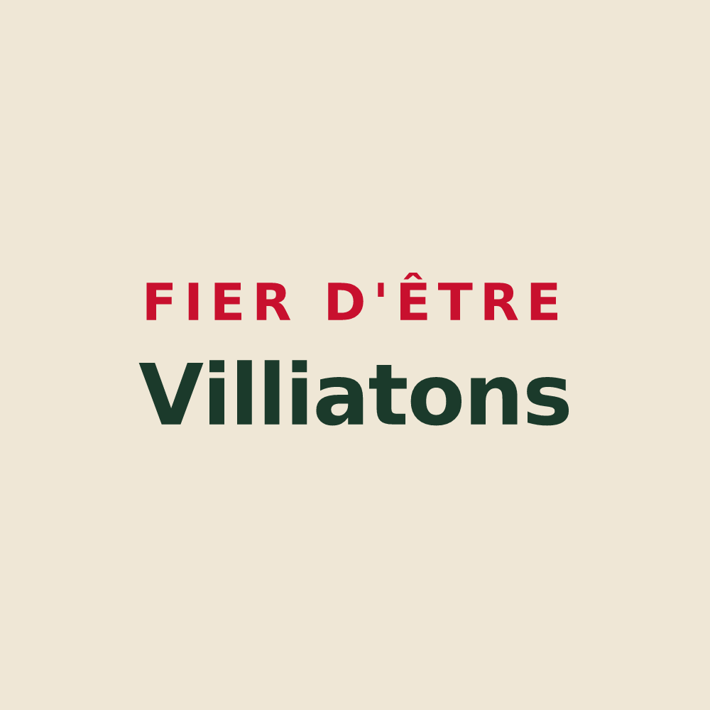 Tote bag « Fier d'être Villiatons » — design pour Villié-Morgon