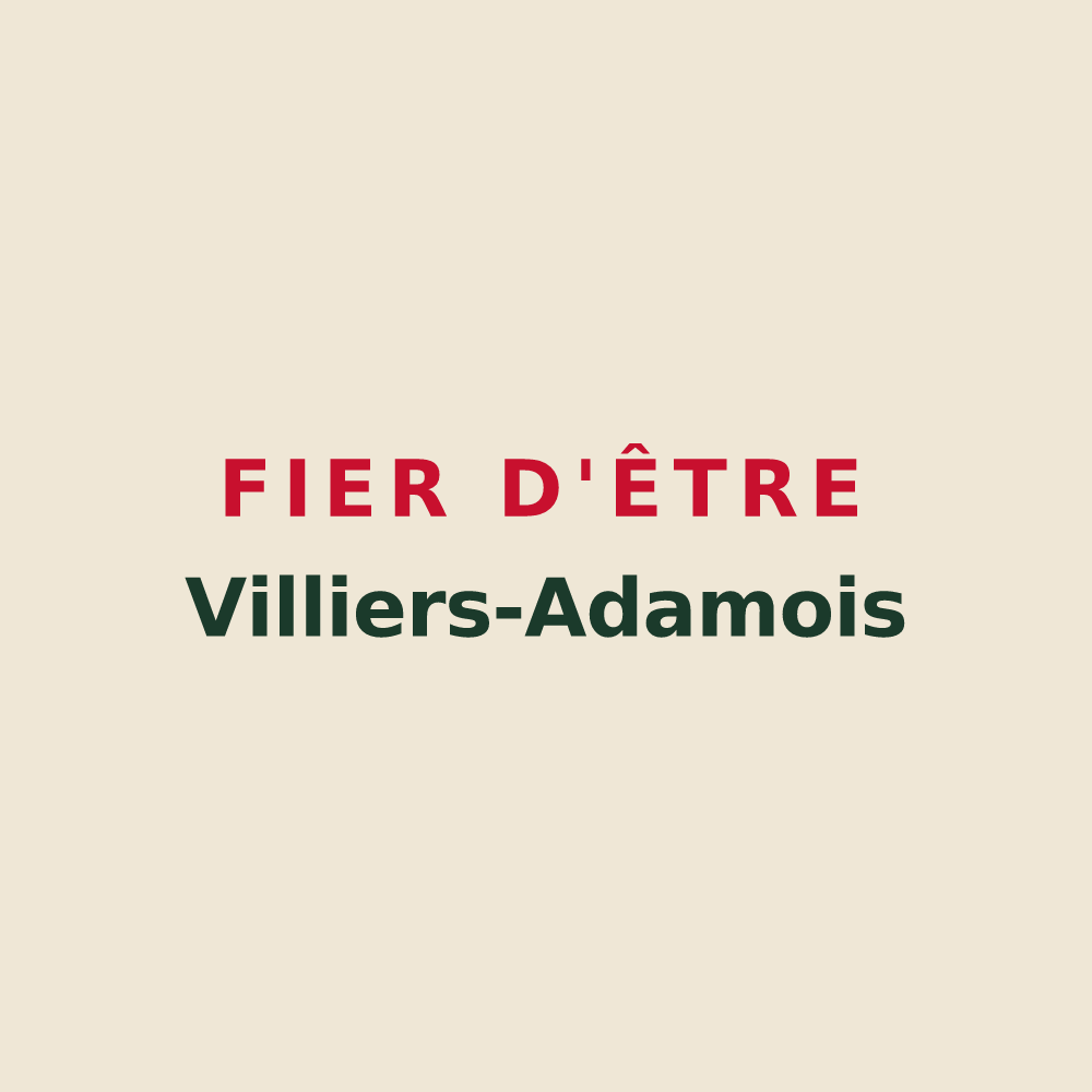 Tote bag « Fier d'être Villiers-Adamois » — design pour Villiers-Adam