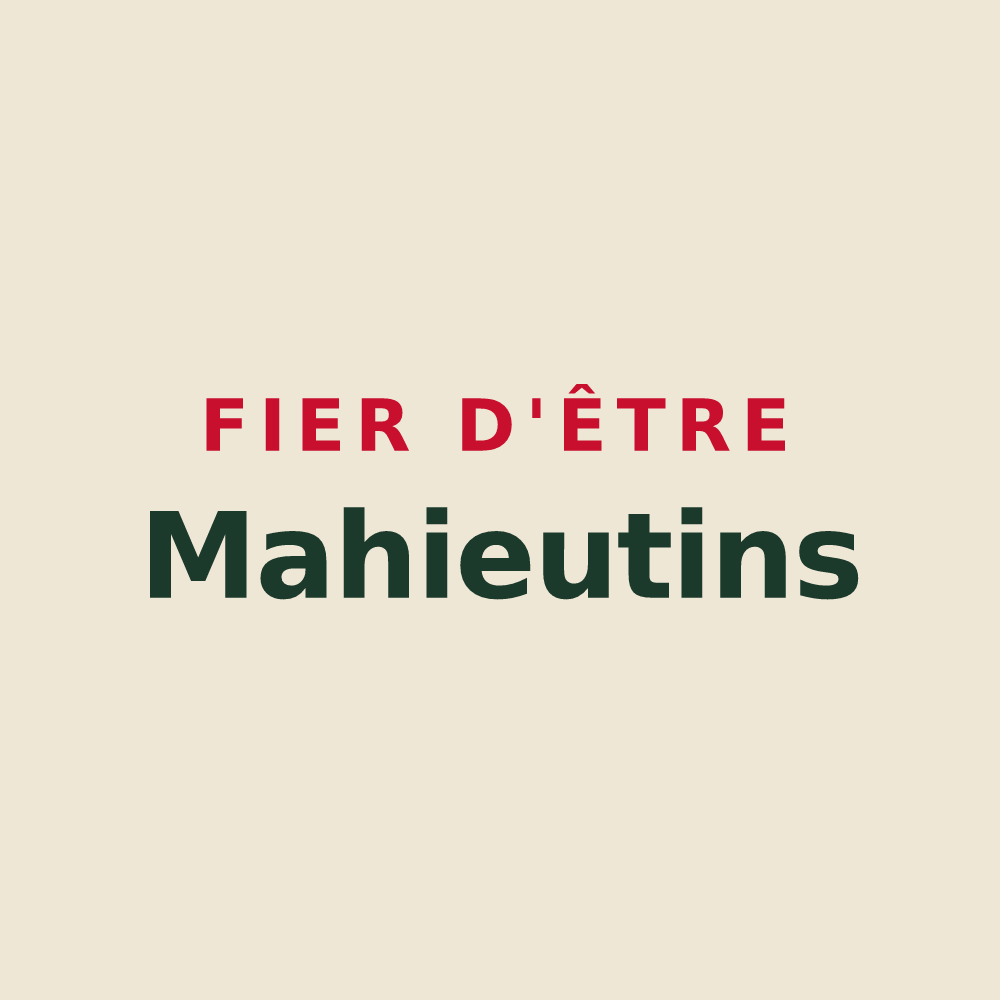 Tote bag « Fier d'être Mahieutins » — design pour Villiers-le-Mahieu