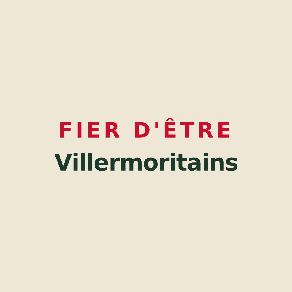Tote bag « Fier d'être Villermoritains » — design pour Villiers-le-Morhier