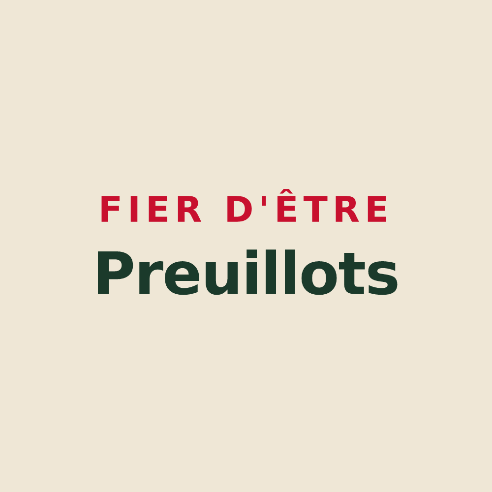 Tote bag « Fier d'être Preuillots » — design pour Villiers-sous-Praslin