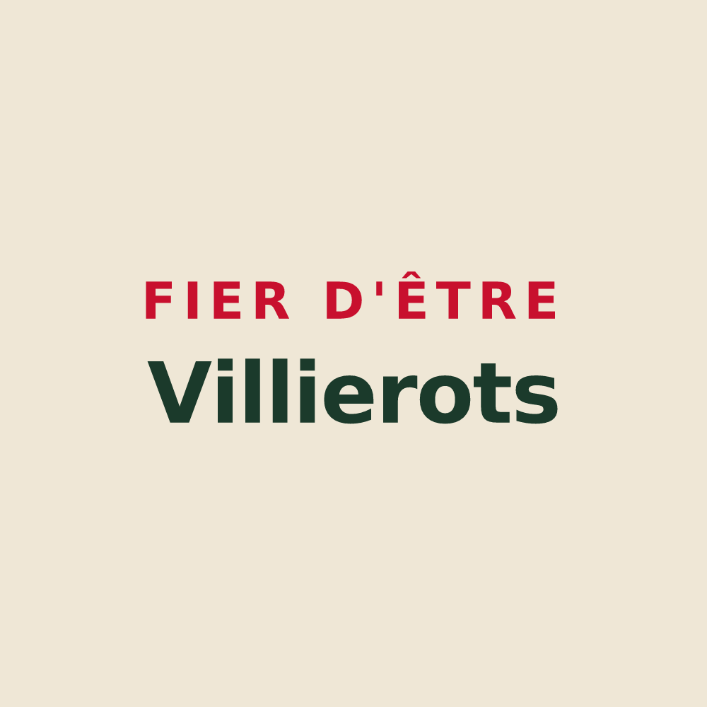 Tote bag « Fier d'être Villierots » — design pour Villiers-sur-Seine