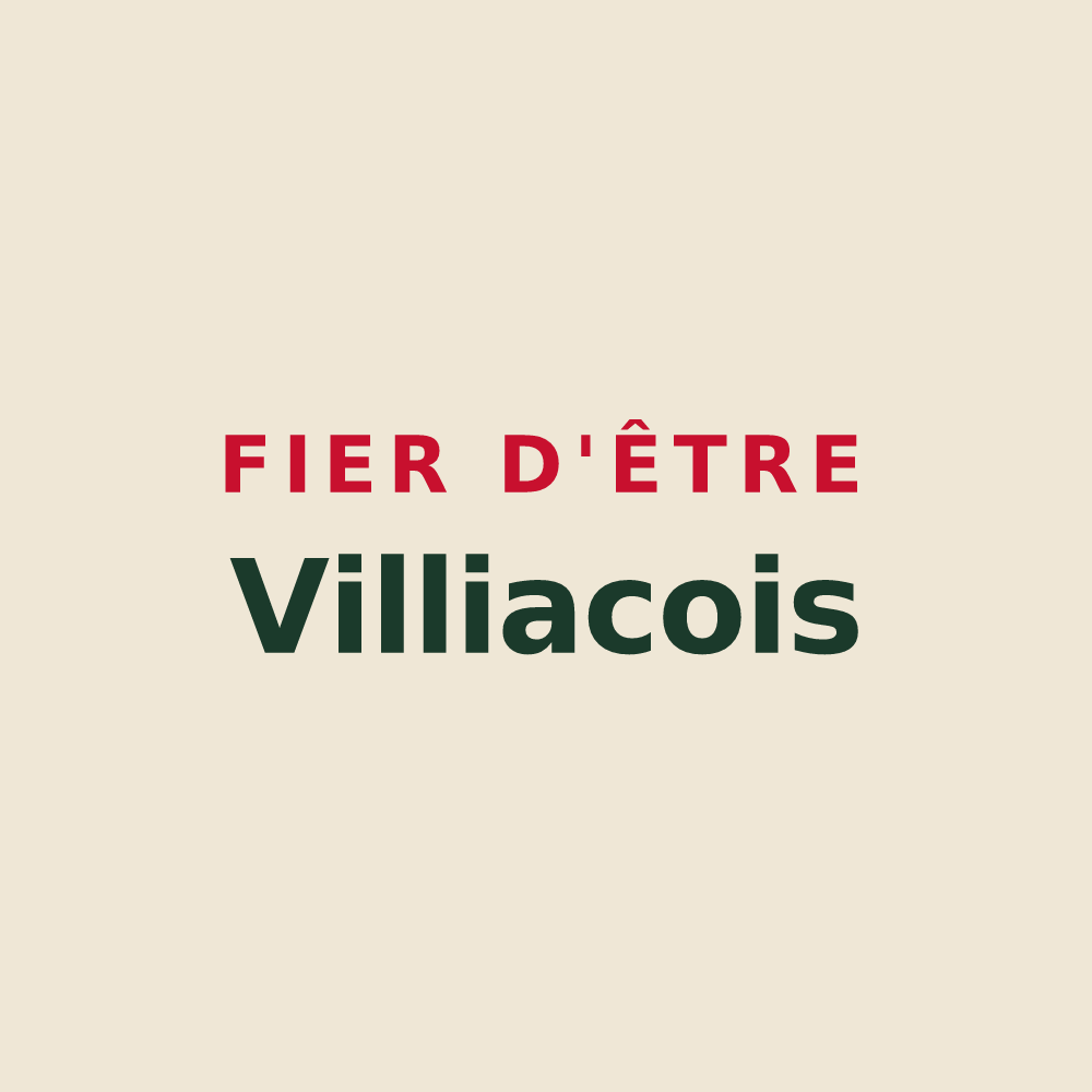 Tote bag « Fier d'être Villiacois » — design pour Villy