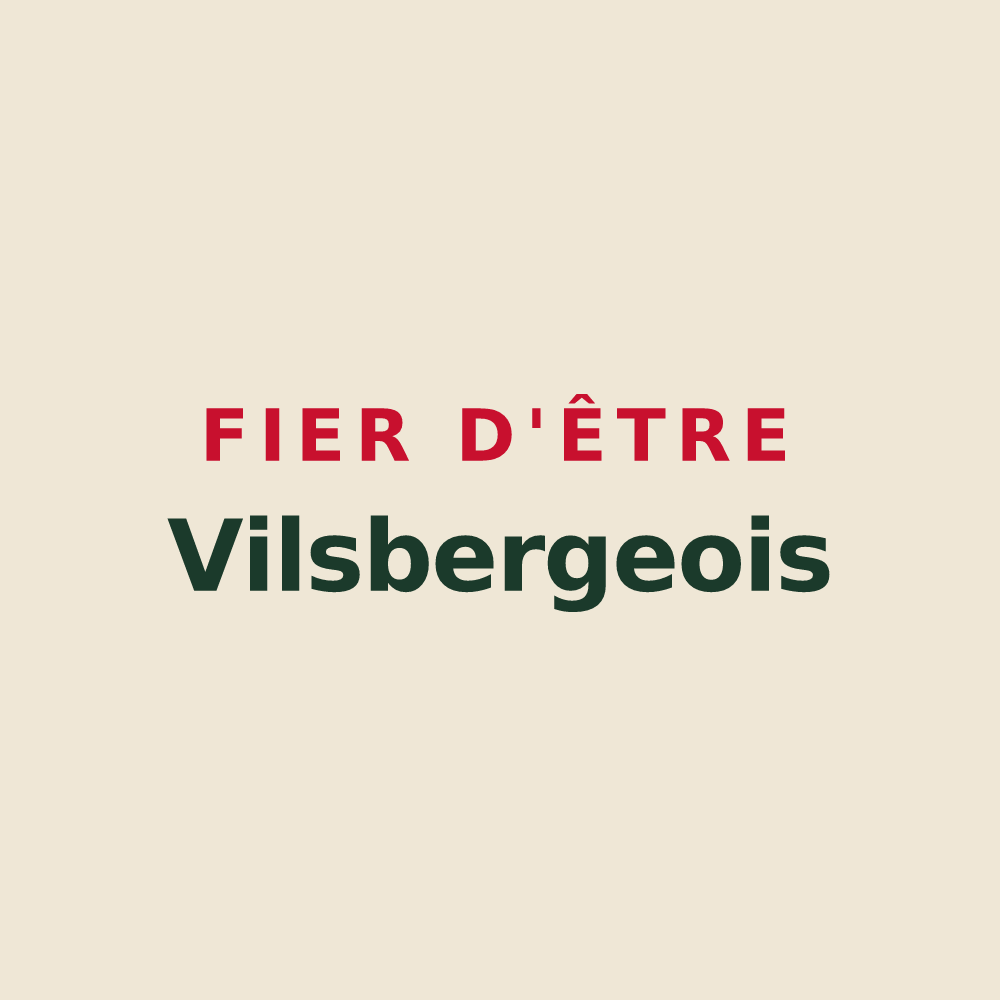 Tote bag « Fier d'être Vilsbergeois » — design pour Vilsberg