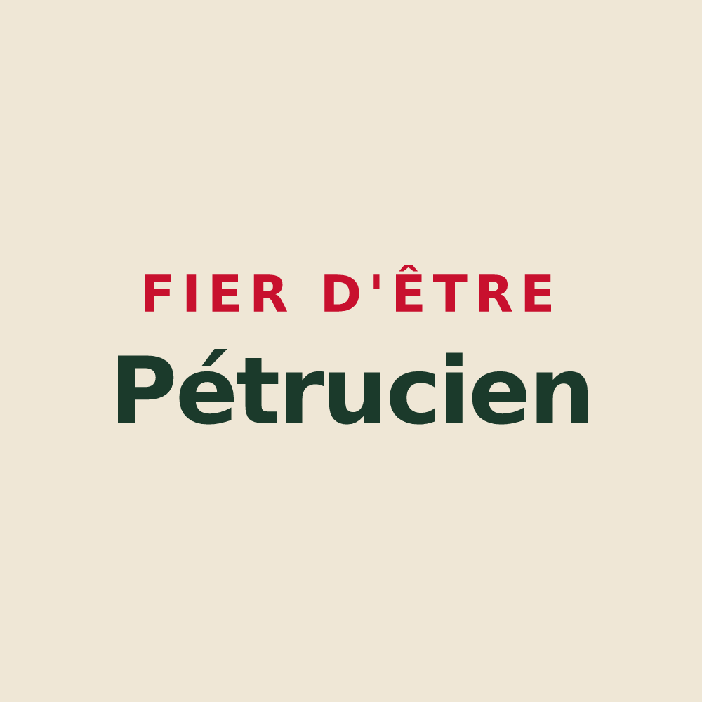Tote bag « Fier d'être Pétrucien » — design pour Vimartin-sur-Orthe