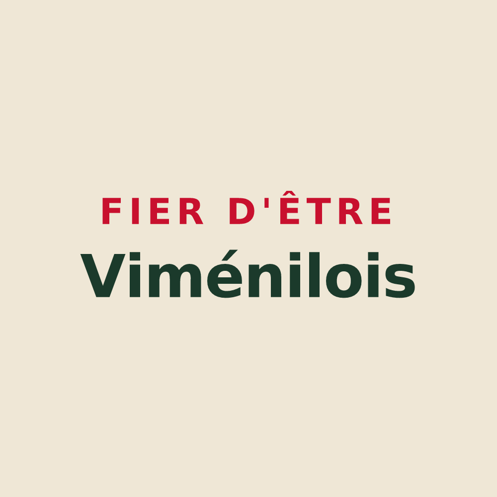 Tote bag « Fier d'être Viménilois » — design pour Viménil