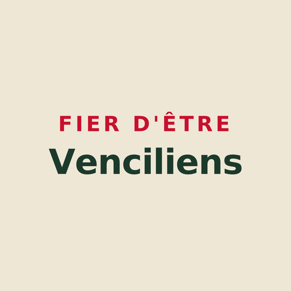 Tote bag « Fier d'être Venciliens » — design pour Vincly