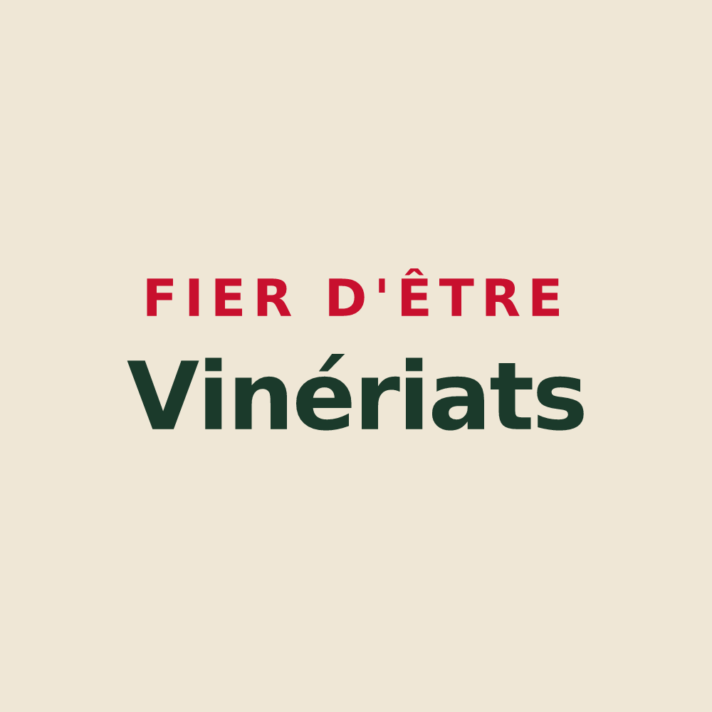 Tote bag « Fier d'être Vinériats » — design pour Vinets