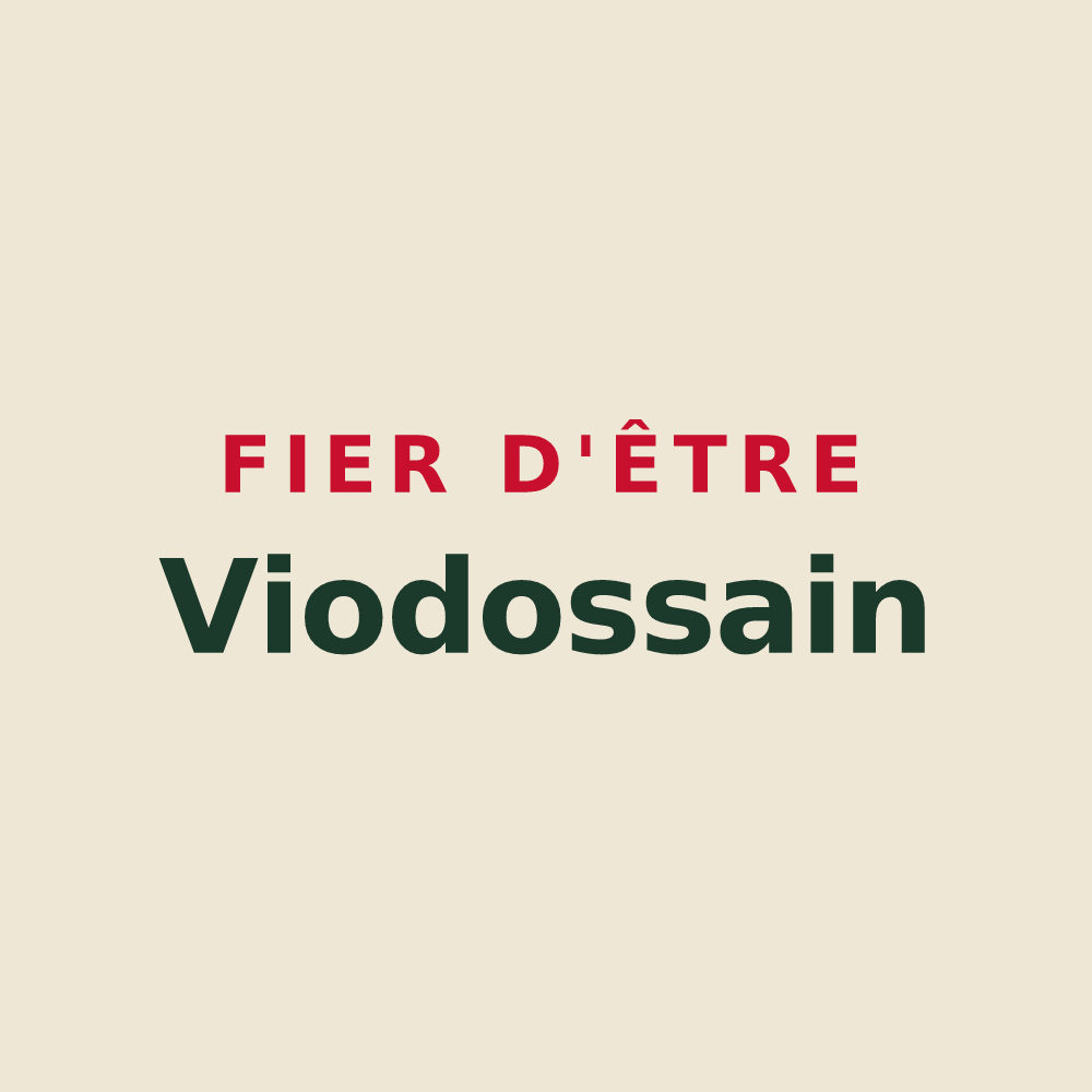 Tote bag « Fier d'être Viodossain » — design pour Viodos-Abense-de-Bas