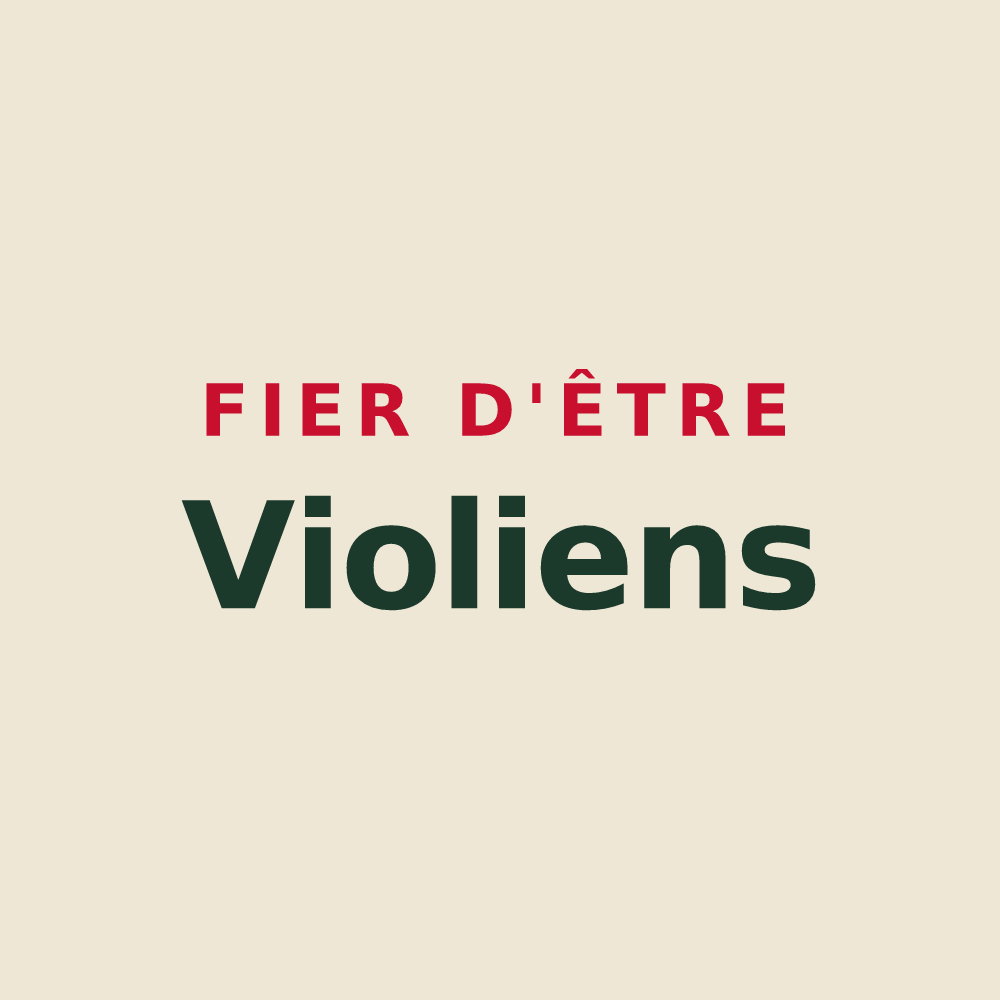 Tote bag « Fier d'être Violiens » — design pour Viols-le-Fort