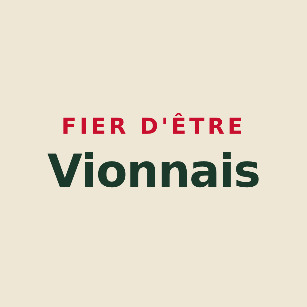 Tote bag « Fier d'être Vionnais » — design pour Vion