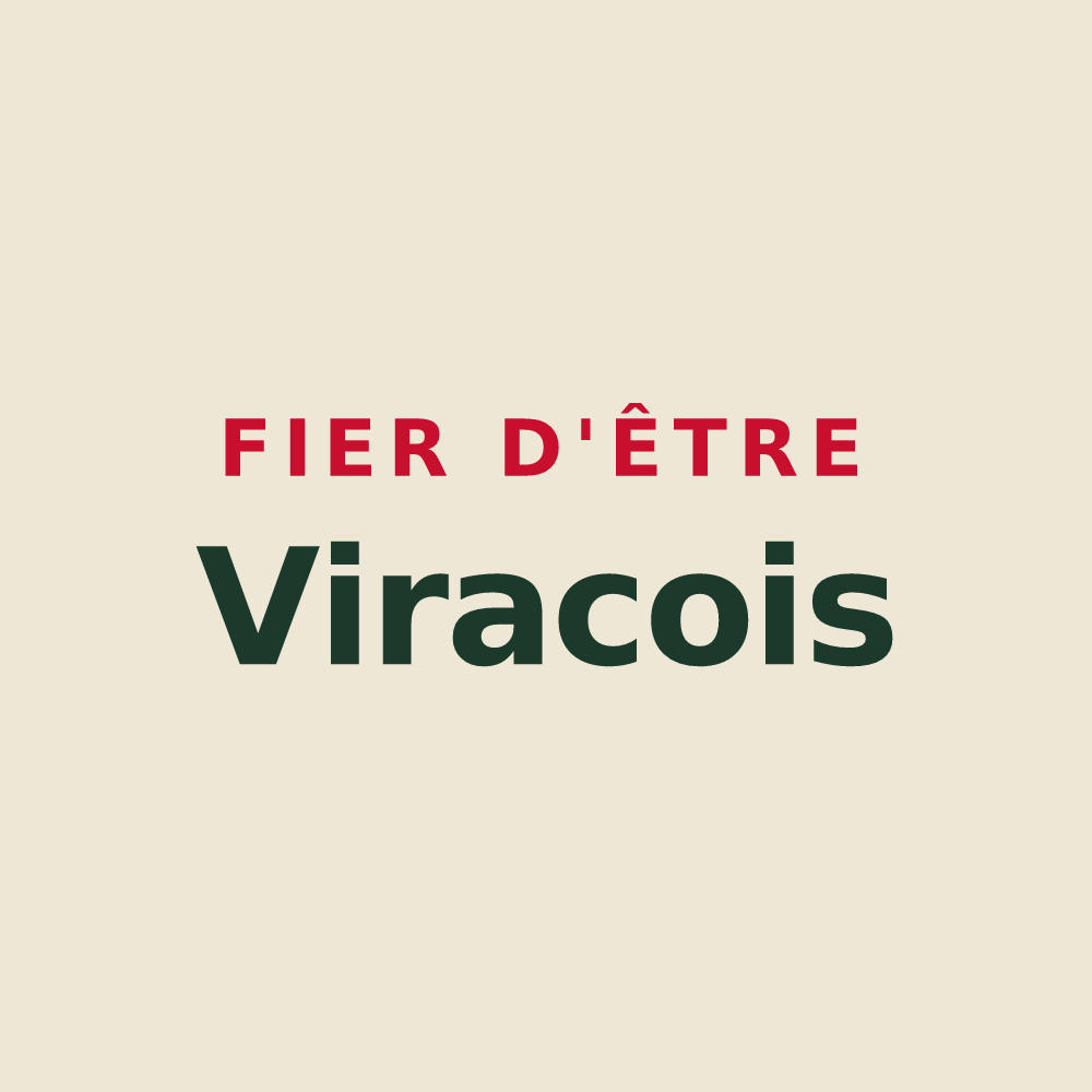Tote bag « Fier d'être Viracois » — design pour Virac