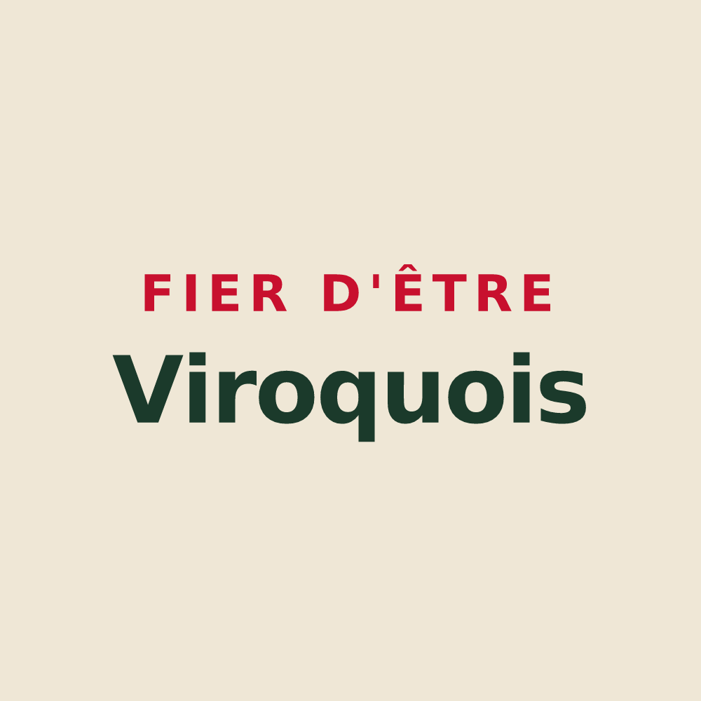 Tote bag « Fier d'être Viroquois » — design pour Vireux-Wallerand