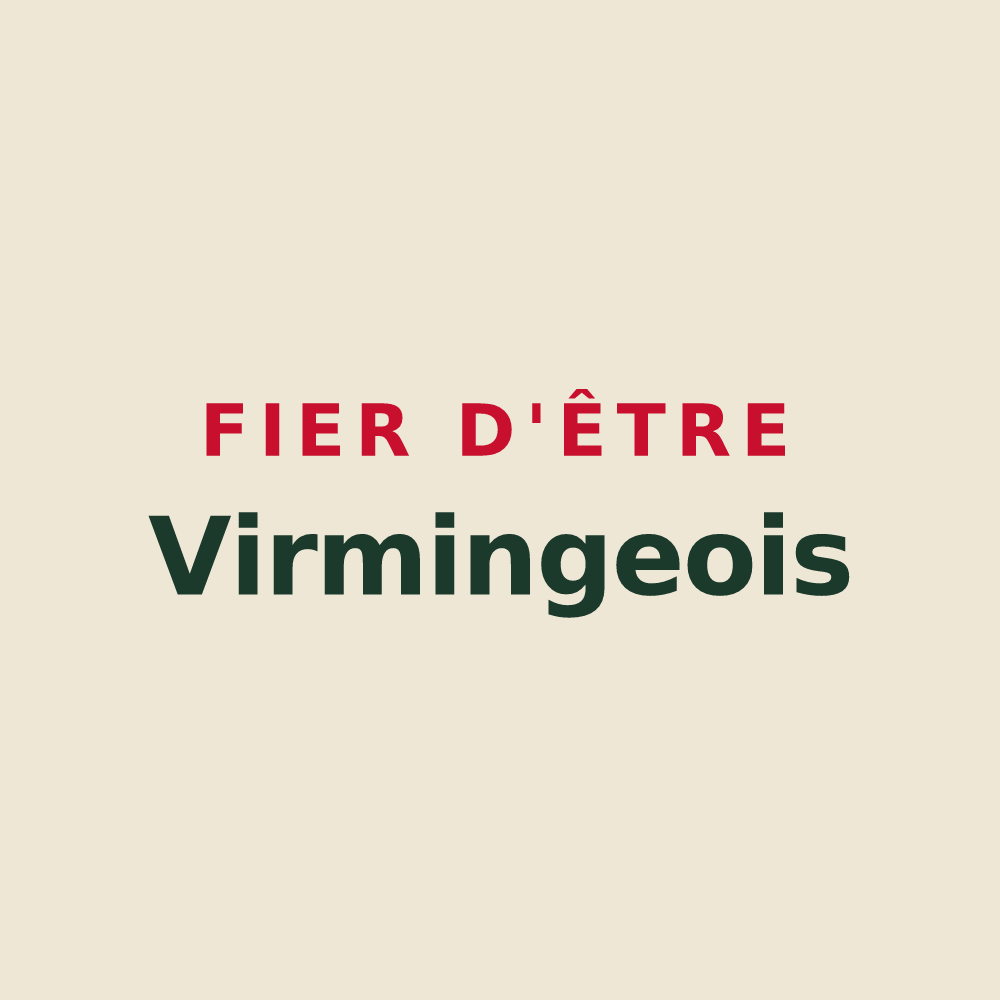 Tote bag « Fier d'être Virmingeois » — design pour Virming