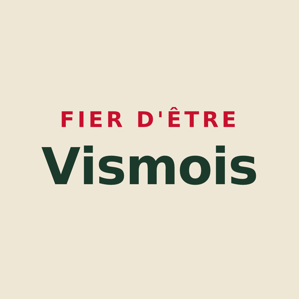 Tote bag « Fier d'être Vismois » — design pour Vismes