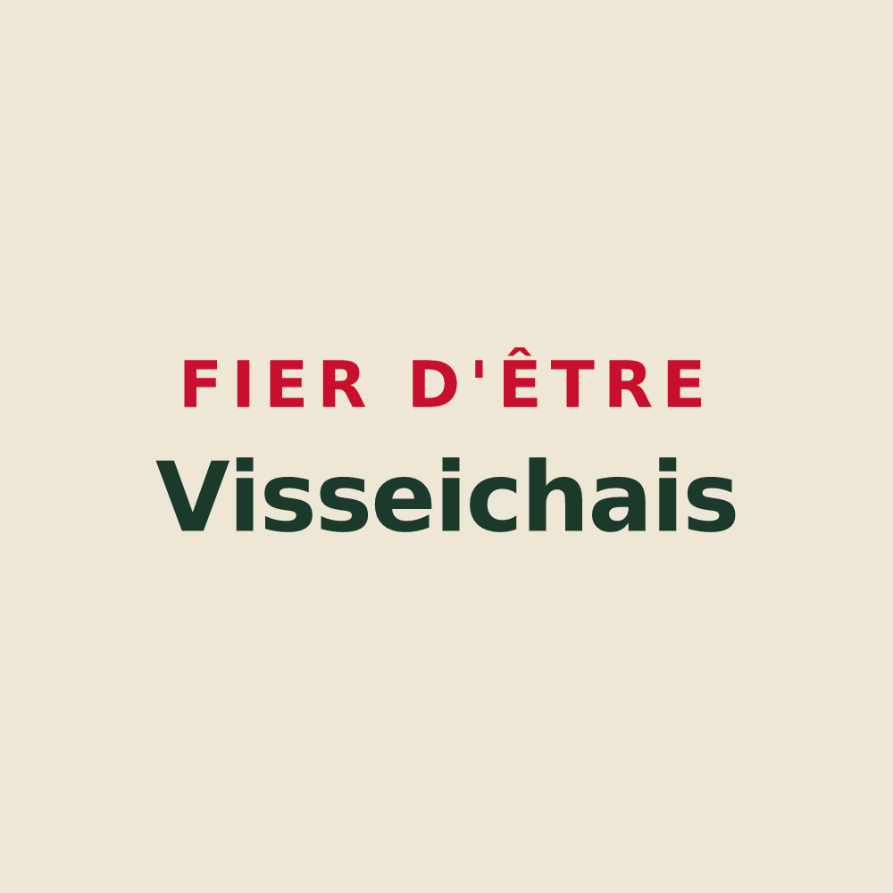 Tote bag « Fier d'être Visseichais » — design pour Visseiche