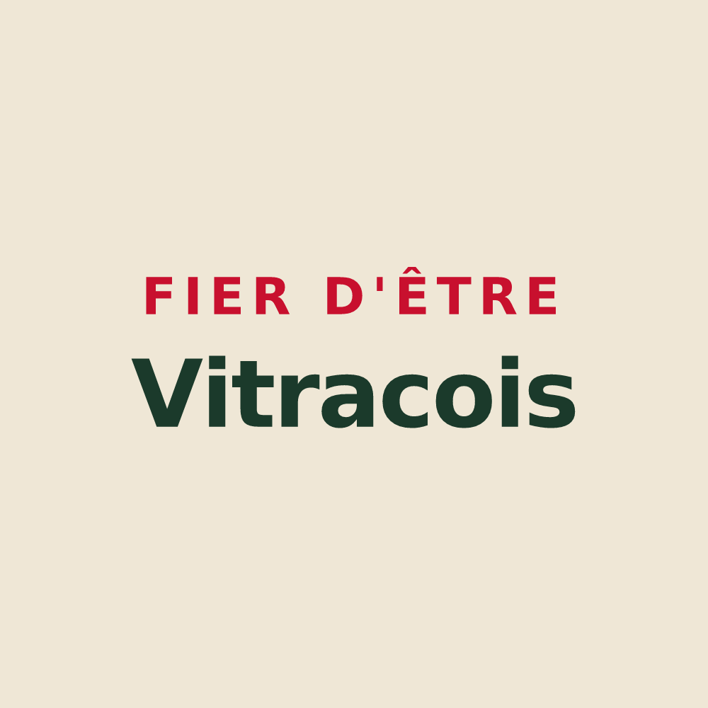 Tote bag « Fier d'être Vitracois » — design pour Vitrac