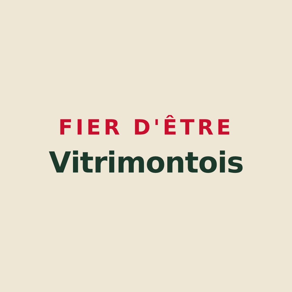 Tote bag « Fier d'être Vitrimontois » — design pour Vitrimont