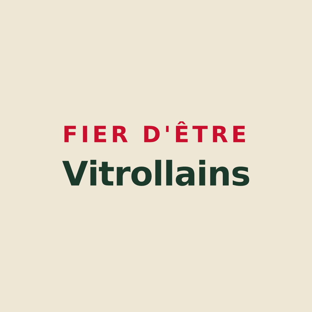 Tote bag « Fier d'être Vitrollains » — design pour Vitrolles-en-Lubéron