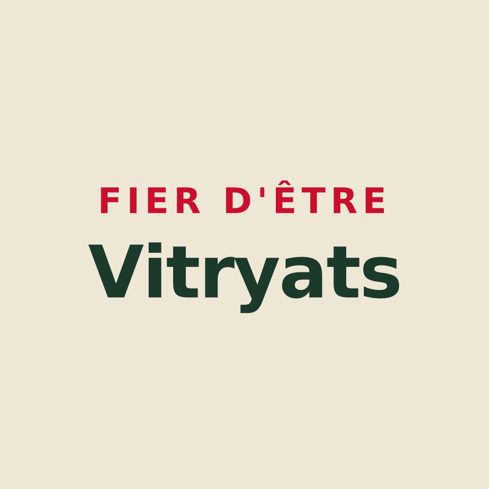Tote bag « Fier d'être Vitryats » — design pour Vitry-le-Croisé
