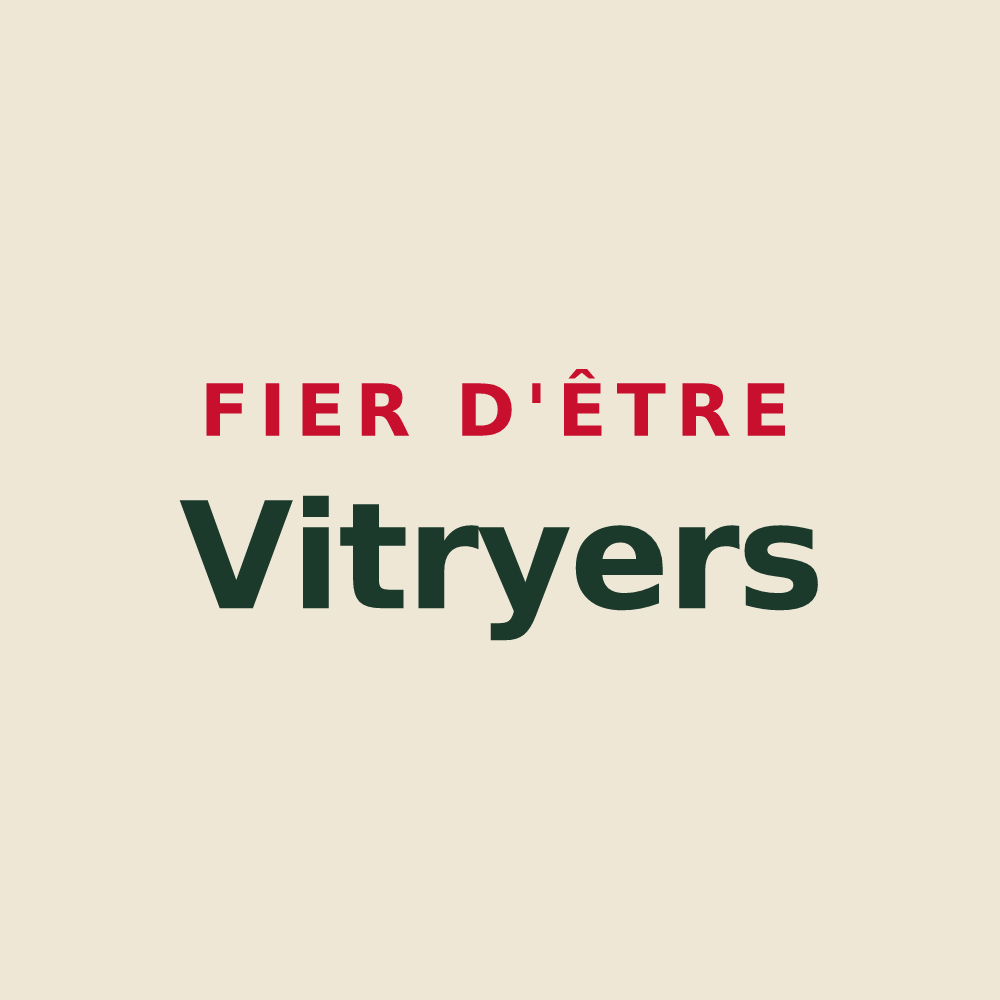 Tote bag « Fier d'être Vitryers » — design pour Vitry-lès-Nogent