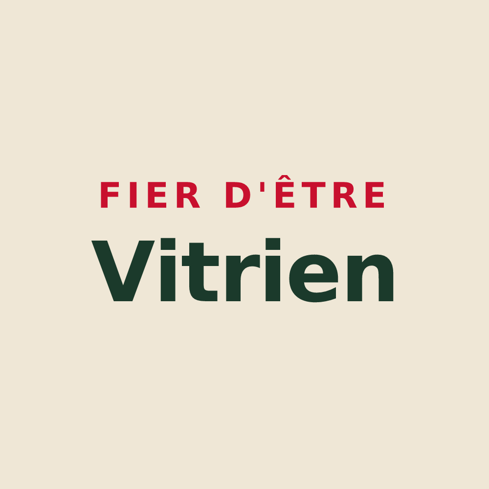 Tote bag « Fier d'être Vitrien » — design pour Vitry-sur-Orne