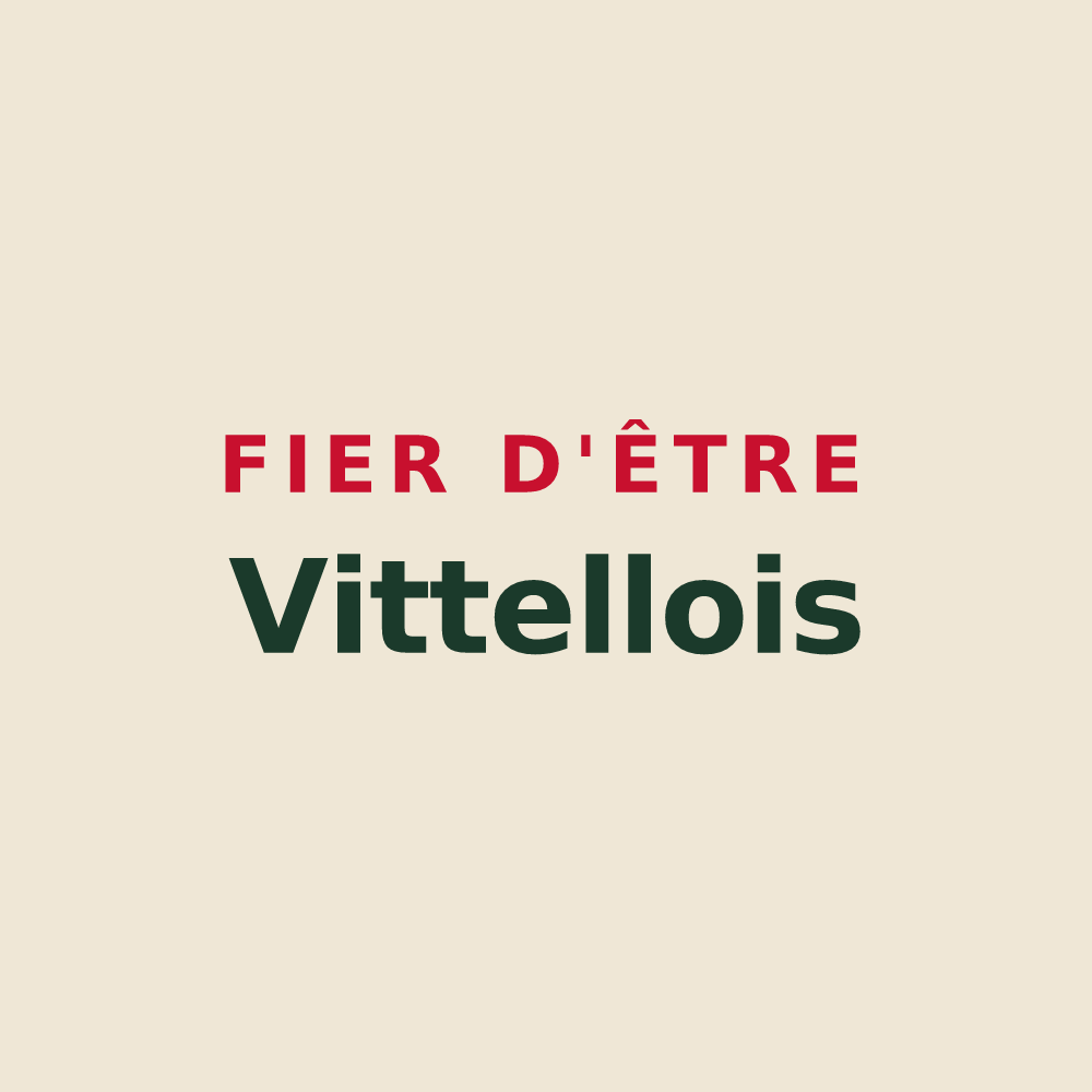 Tote bag « Fier d'être Vittellois » — design pour Vittel