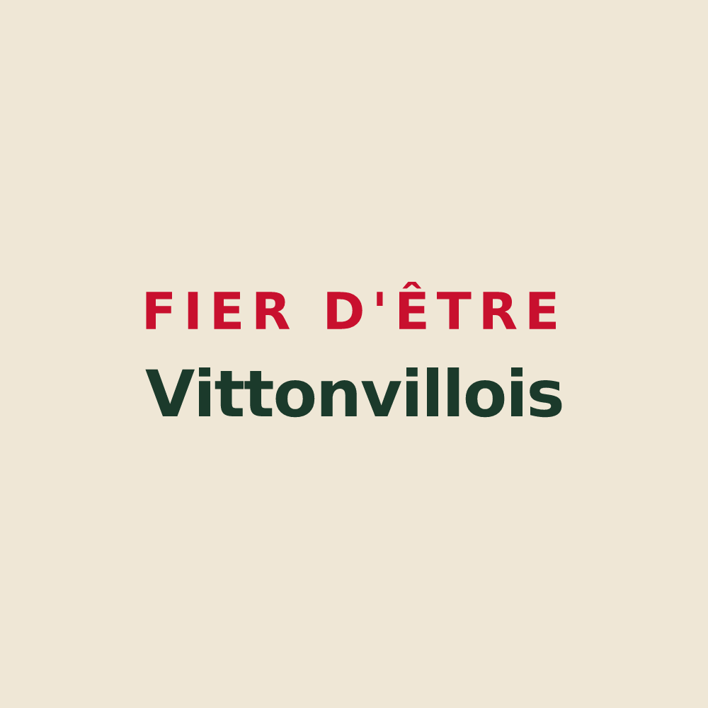 Tote bag « Fier d'être Vittonvillois » — design pour Vittonville