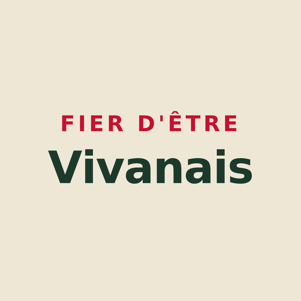 Tote bag « Fier d'être Vivanais » — design pour Vivans