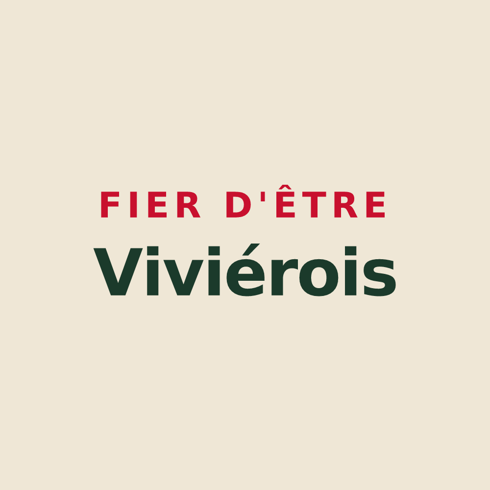 Tote bag « Fier d'être Viviérois » — design pour Viviers-lès-Lavaur