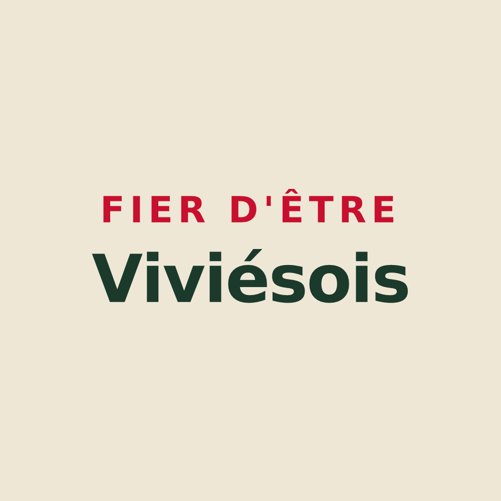 Tote bag « Fier d'être Viviésois » — design pour Viviès