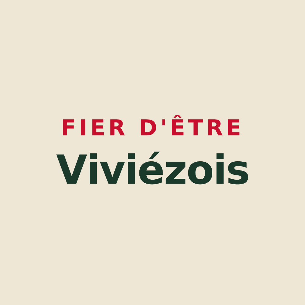 Tote bag « Fier d'être Viviézois » — design pour Viviez
