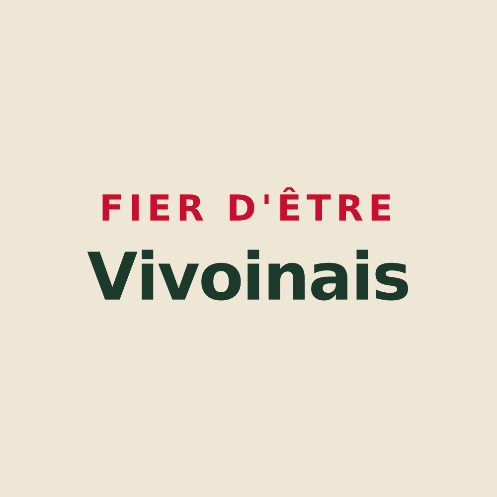 Tote bag « Fier d'être Vivoinais » — design pour Vivoin