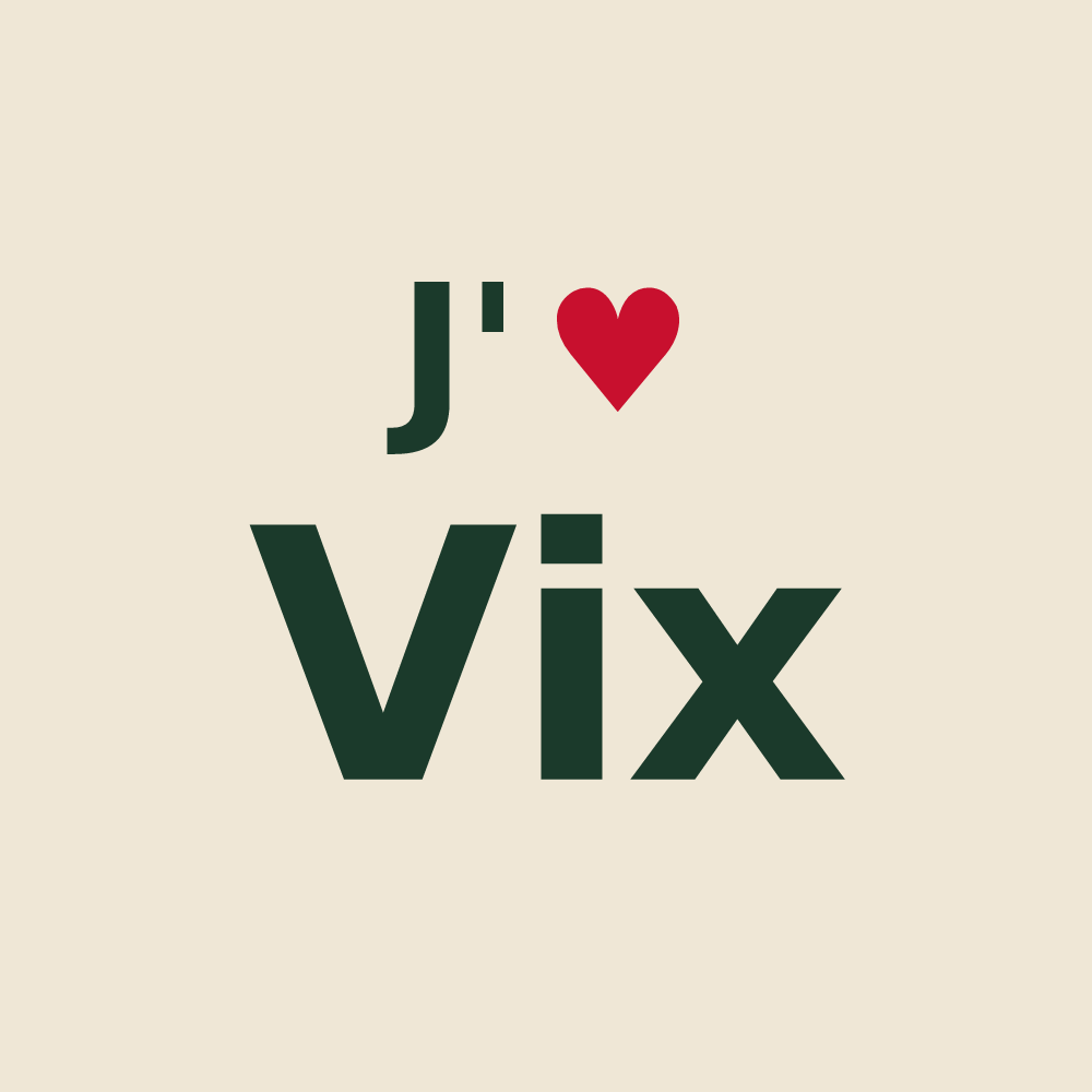 Tote bag personnalisé Vix — design J'aime Vix