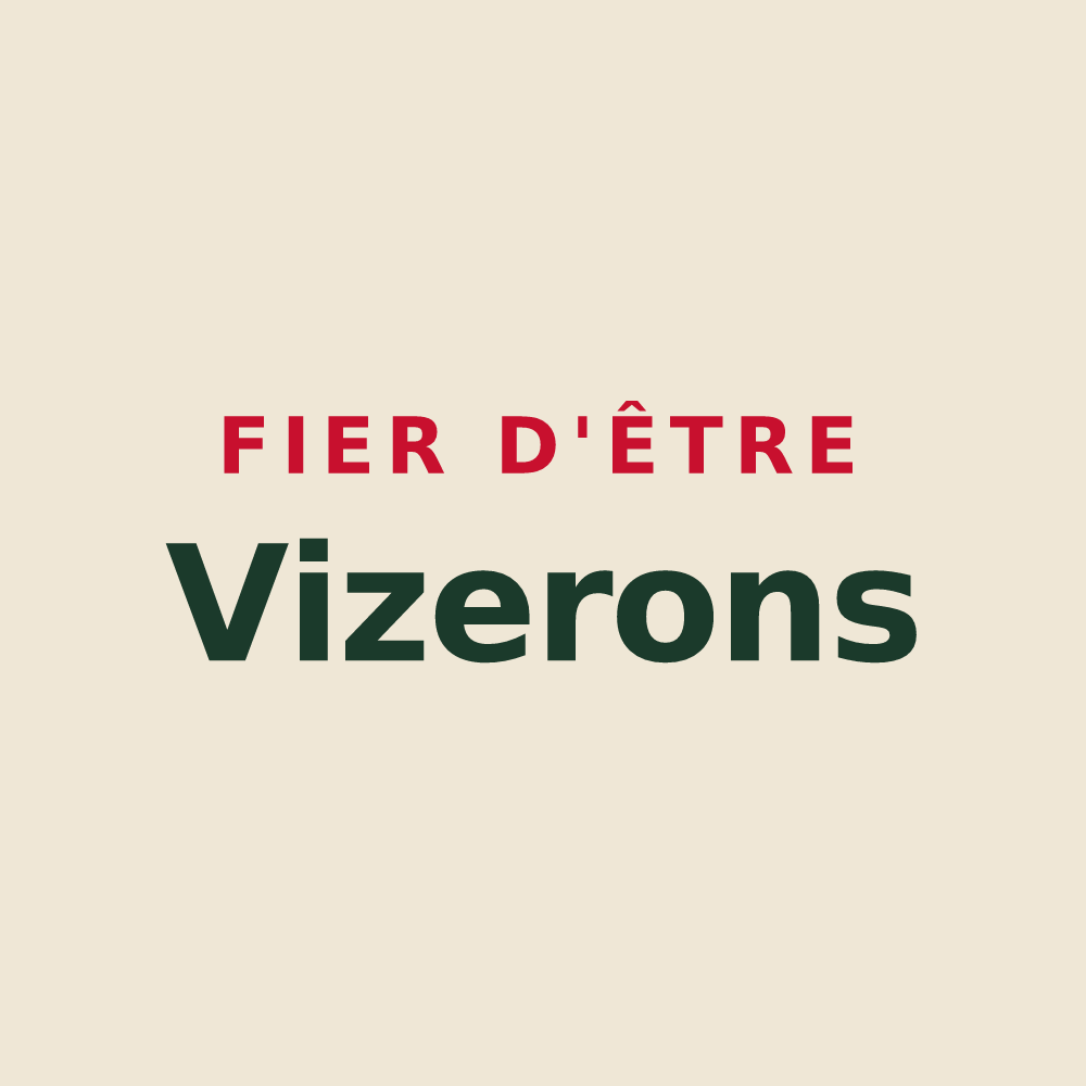 Tote bag « Fier d'être Vizerons » — design pour Vix