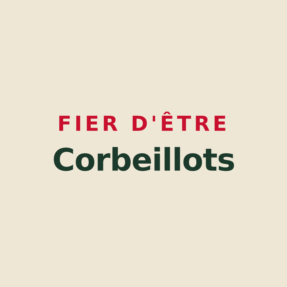 Tote bag « Fier d'être Corbeillots » — design pour Voigny