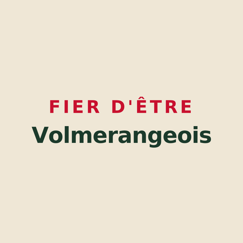 Tote bag « Fier d'être Volmerangeois » — design pour Volmerange-lès-Boulay