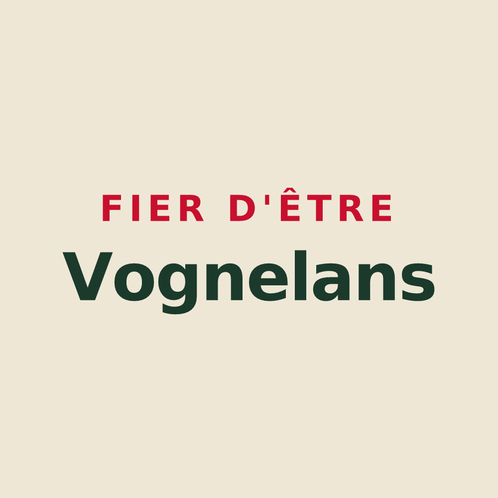 Tote bag « Fier d'être Vognelans » — design pour Vongnes
