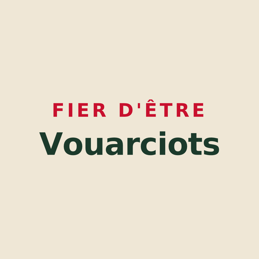 Tote bag « Fier d'être Vouarciots » — design pour Vouarces