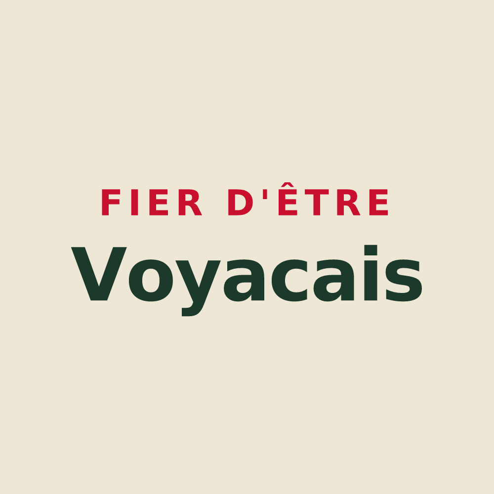 Tote bag « Fier d'être Voyacais » — design pour Vouhé