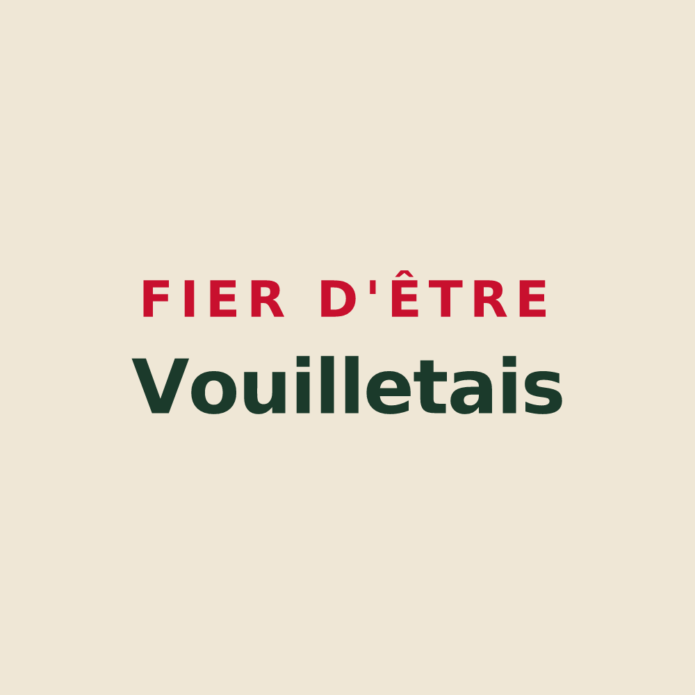 Tote bag « Fier d'être Vouilletais » — design pour Vouillé