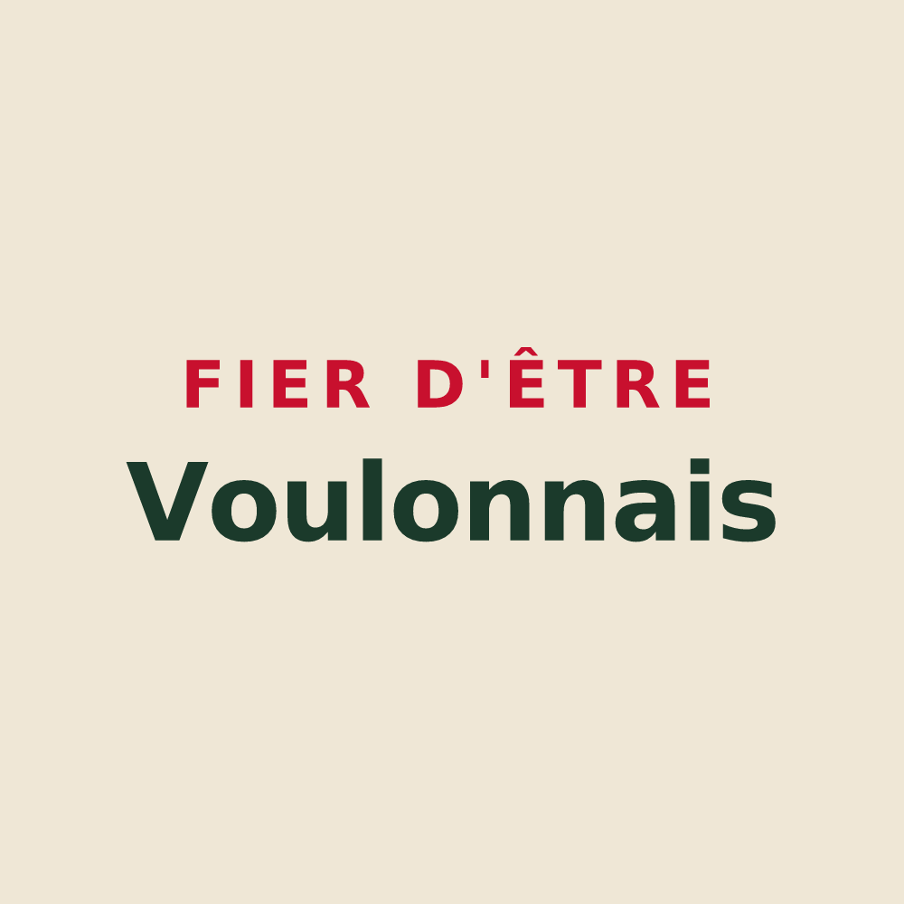 Tote bag « Fier d'être Voulonnais » — design pour Voulon
