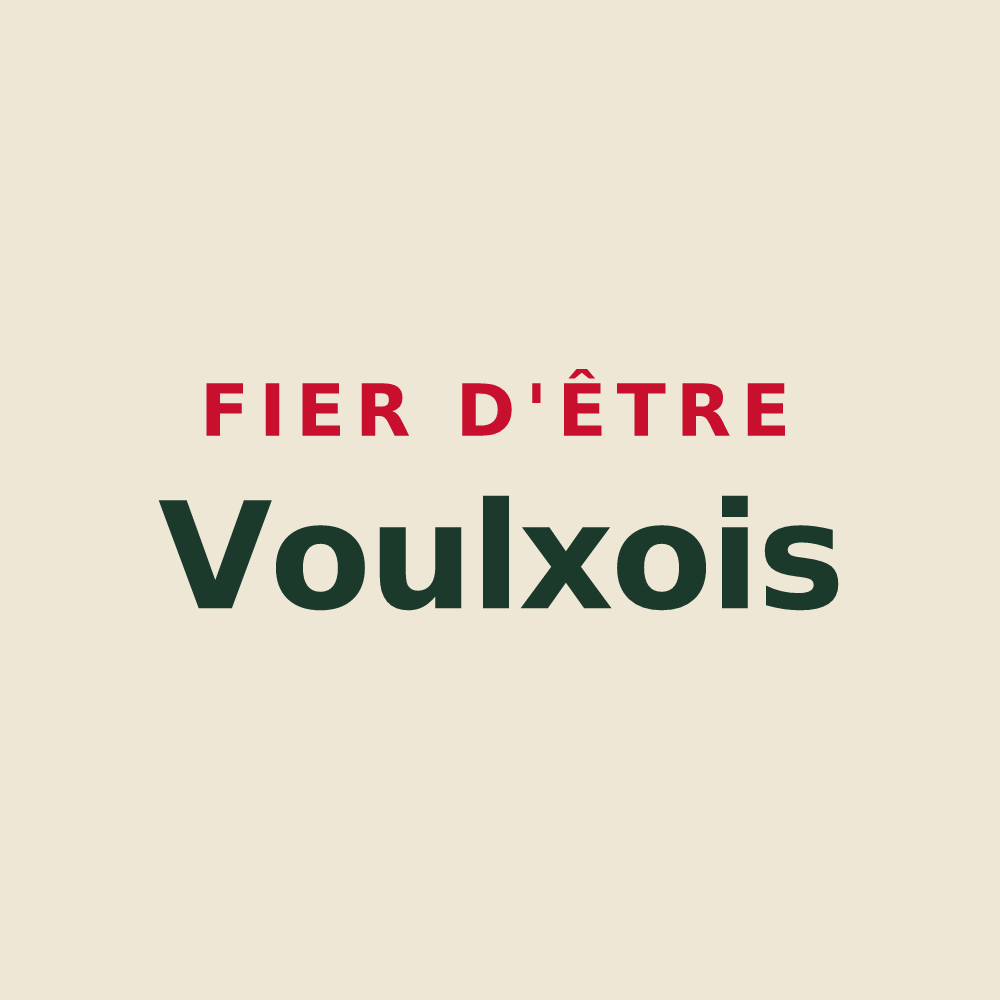 Tote bag « Fier d'être Voulxois » — design pour Voulx